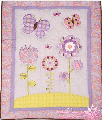 دوخت و تيكه دوزي سرويس خواب براي ني ني هاي خوشگل